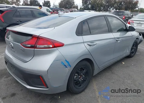 2022 Hyundai Ioniq Hybrid Blue from USA, damaged, VIN KMHC65LC2NU284905